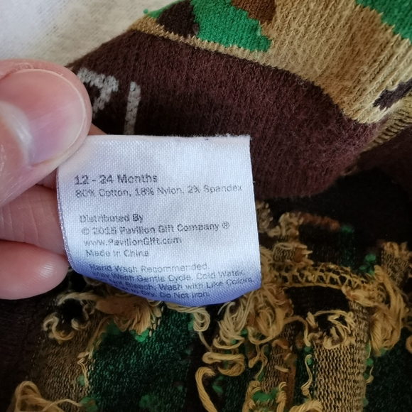 Izzy & Owie Camo Deer 12-24 month Shorts - Picture 6 of 6